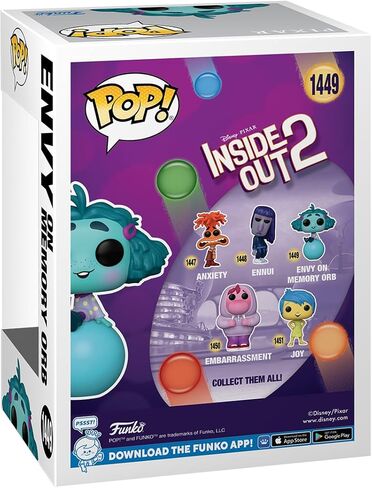 Funko Pop! Disney: Inside Out 2 - Envy on Memory Orb in Saudi Arabia
