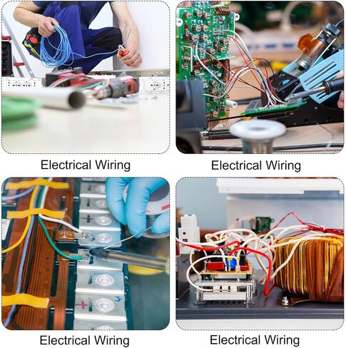 MECCANIXITY 22AWG Silicone Ribbon Cable 14Pin 22 Gauge Flat Cable Flexible Silicone Wire 6m/19.6ft Black Stranded Tinned Copper Wire for Model Plane, Model Car, Electric Appliance in Saudi Arabia