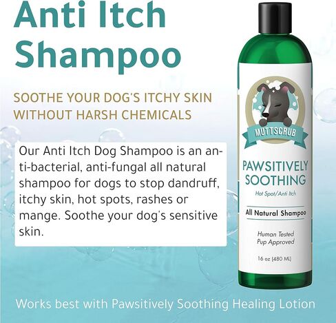 MUTTSCRUB Pawsitively Soothing All Natural Soothing Spray - Deodorizing Dog Spray in Saudi Arabia