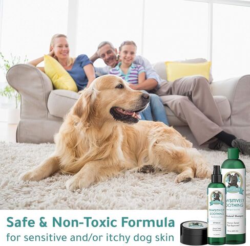 MUTTSCRUB Pawsitively Soothing All Natural Soothing Spray - Deodorizing Dog Spray in Saudi Arabia