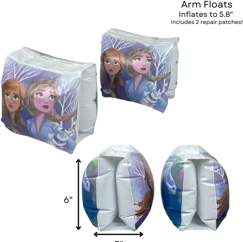 Spider/Frozen/Princess/Super Hero/Barb Swim Set Floaties Bundle for Boys/Girls - 4 Pc Pool Set with Swim Ring, Arm Floats, Beach Ball and Goggles in Saudi Arabia