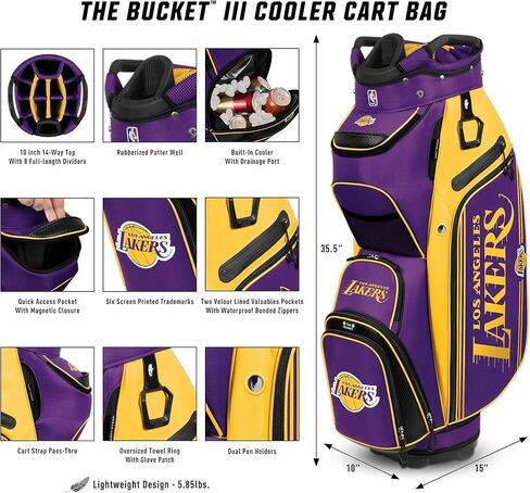 حقيبة الجولف The Bucket III Cooler Cart من Team Effort NBA in Kuwait