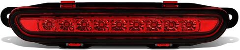 DNA MOTORING 3BL-CHA06-LED-BK-SM غطاء أسود LED مصباح فرامل خلفي ثالث [متوافق مع شاحن دودج 06-10] in Kuwait