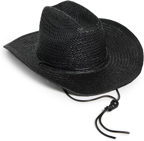 قبعة من القش للنساء من The Outlaw II عديمة اللون in Kuwait