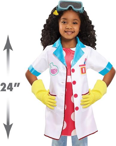 مجموعة ملابس Ada Twist من Just Play Ada Twist، مقاس 4-6X، تتضمن بطاقة تجربة و5 ملحقات أزياء، ألعاب أطفال للأعمار من 3 سنوات فما فوق in Kuwait