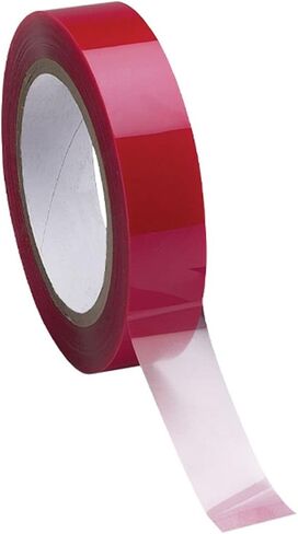 Caplugs SH-47330 2 Mil Thick Red Polyester Tape - PC11-0125 Powder Coating, E-Coating, Anodizing and Other High-Temp Masking Applications - 1/8" x 72 yds, Red (1 roll) in Saudi Arabia