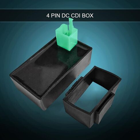 صندوق TKSE 4 Pin DC CDI يناسب البديل الجيد لمعظم سكوتر 50cc 70cc 90cc 110cc ATV DY100، تعزيز سرعة 5-10 أميال على دراجتك in Kuwait