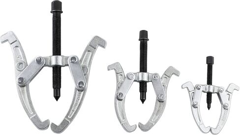 مجموعة أدوات إزالة التروس Wisepick 2-Jaw Gear مقاس 3 بوصات و4 بوصات و6 بوصات للتروس المنزلقة والبكرة ودولاب الموازنة in Kuwait