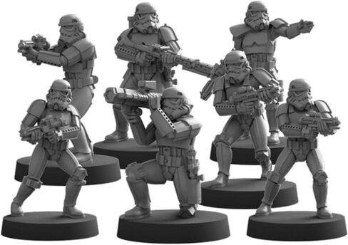 Star Wars Legion Stormtroopers EXPANSION | Two Player Battle Game | Miniatures Game | Strategy Game for Adults and Teens | Ages 14 and up | Average Playtime 3 Hours | Made by Atomic Mass Games in Saudi Arabia
