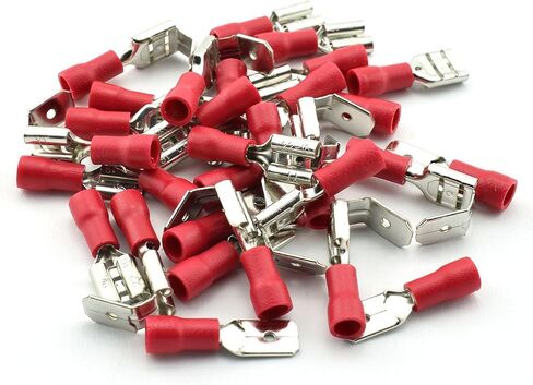 DZS Elec 30 قطعة A.W.G 12-10 16-14 22-16 مجموعة موصل تجعيد PVC شبه معزول أصبع خلفي مجرف سريع لصق محطات أسلاك ذكر/أنثى in Saudi Arabia