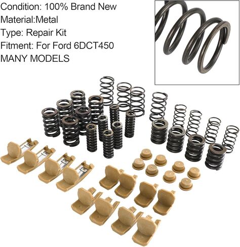 6DCT450 طقم إصلاح زنبركات قابض علبة التروس، يناسب تمامًا FORD GALAXY، MPS6، FORD MONDEO، FORD FOCUS، FORD C-MAX، FORD BMAX، وFORD SMAX، فولفو S60، S90، XC60، XC90 in Kuwait