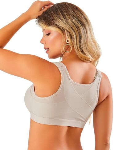 SHAPE CONCEPT Compression Bra Post Surgery Posture Bras for Women Brasier Post Operatorio 003 Beige in Saudi Arabia