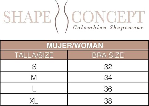 SHAPE CONCEPT Compression Bra Post Surgery Posture Bras for Women Brasier Post Operatorio 003 Beige in Saudi Arabia