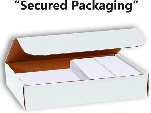 Hamilco White Cardstock ورقة سميكة فارغة مكان خيمة مطوية بطاقات A2 - دعوات التهنئة الثابتة - 4 1/4 × 5 1/2 "وزن ثقيل 80 رطل من البطاقات للطابعة in Kuwait