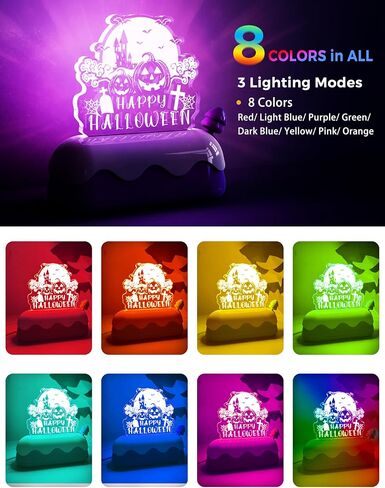 L LOHAS LED Cute Toaster Night Lights for Kids, Kawaii Stuff Bread Desk Lamp with Smile Face, Rechargeable Desk Decor for Bedroom, Besides, Dinning, Nursery Night Light for Kids, Boys, Girls, Gifts in Saudi Arabia