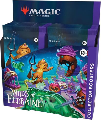 Magic: The Gathering Wilds of Eldraine Collector Booster Box - 12 Packs (180 Magic Cards) in Saudi Arabia