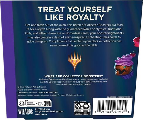 Magic: The Gathering Wilds of Eldraine Collector Booster Box - 12 Packs (180 Magic Cards) in Saudi Arabia