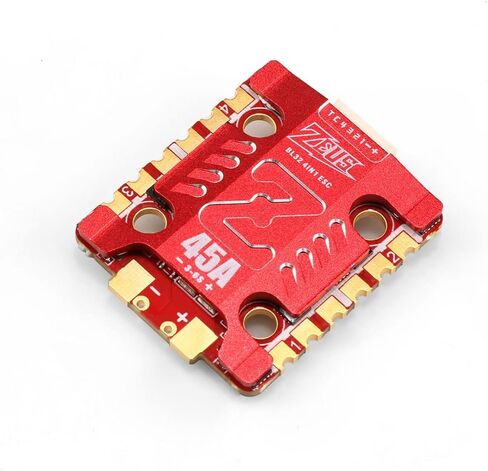 HGLRC Zeus45A V2 BLHeli_S 3-6S 20x20 مللي متر 4in1 وحدة تحكم السرعة الإلكترونية ESC DSHOT1200 لطائرة السباق بدون طيار FPV كوادكوبتر in Saudi Arabia