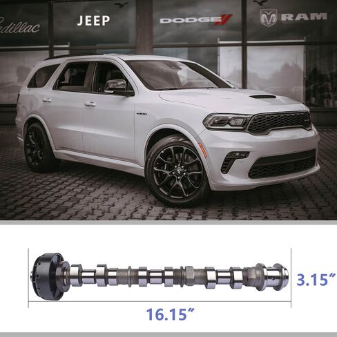JinMynic 5184378AG Right Side Exhaust Camshaft for Chrysler 3.6L V6 Models Compatible with Jeep & Dodge & Ram, 5184378AH 5184378AE 5184378AF 5184378AD in Saudi Arabia