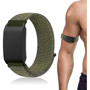 Laband Hook and Loop Nylon Compatible with Whoop Bicep Band 5.0 Peak/5.0 One/4.0/3.0, 22mm Quick Release Ankle/Arm Band with Screen Protector Case Cover, Adjustable Sport Replacement for Women Men in Kuwait
