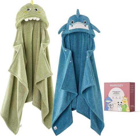 مناشف الأطفال المغطاة بالغطاء المصنوعة من المناشف الصحية-قم بتصريح الأسلوب الصيفي -2 من منشفة حمام الصوف المرجانية الممتازة ذات الحجم الكبير للاستحمام للرضيع لمرض الراحة-هدية رائعة للأطفال حديثي الولادة والأطفال الصغار والأطفال (28 "× 55" ، L x W) in Kuwait