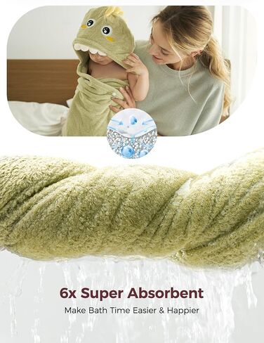 مناشف الأطفال المغطاة بالغطاء المصنوعة من المناشف الصحية-قم بتصريح الأسلوب الصيفي -2 من منشفة حمام الصوف المرجانية الممتازة ذات الحجم الكبير للاستحمام للرضيع لمرض الراحة-هدية رائعة للأطفال حديثي الولادة والأطفال الصغار والأطفال (28 "× 55" ، L x W) in Kuwait