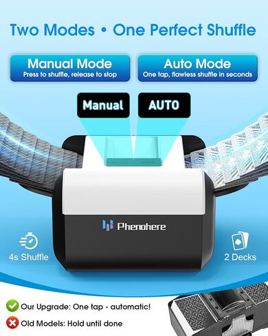 2025Newsmart 3-in-1 ، وتوليد البطاقات التلقائي والوكيل مع 4 أجهزة تحكم عن بعد ، 180 درجة/360 درجة مع التحكم في الاتجاه ثنائي الاتجاه ، فائق ، قابلة للشحن ، دعم 12 لاعبًا لـ UNO ، تكساس هولد ، المرحلة 10 in Kuwait