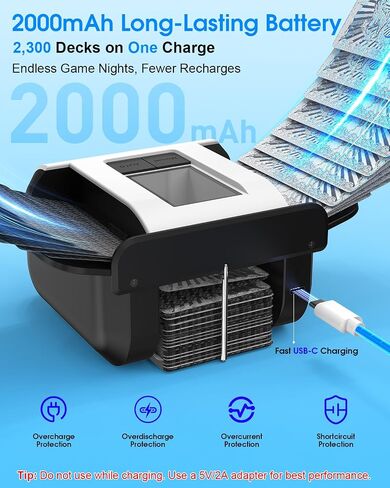 2025Newsmart 3-in-1 ، وتوليد البطاقات التلقائي والوكيل مع 4 أجهزة تحكم عن بعد ، 180 درجة/360 درجة مع التحكم في الاتجاه ثنائي الاتجاه ، فائق ، قابلة للشحن ، دعم 12 لاعبًا لـ UNO ، تكساس هولد ، المرحلة 10 in Kuwait