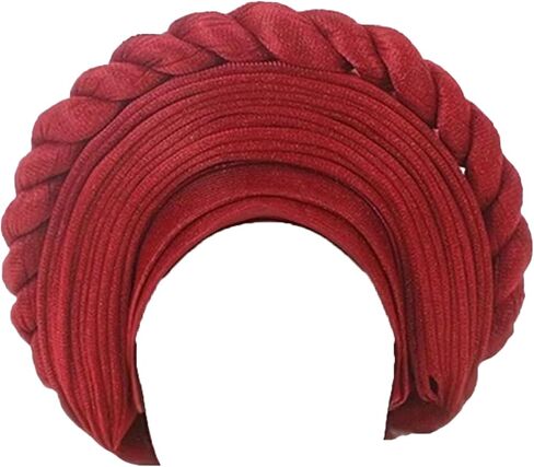 African Women's Headwear Wedding Party Headwear Gele Headties Nigerian Handmade Hats for Women in Saudi Arabia