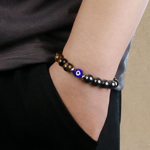 SmileBelle Get Well Gifts for Women After Surgery, Healing Bracelets as Inspirational Gifts Amethyst Bracelet for Breast Cancer Survivor Crystal Bracelet as Elephant Decor for Care Package in Saudi Arabia
