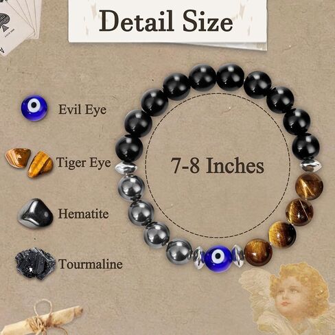 SmileBelle Get Well Gifts for Women After Surgery, Healing Bracelets as Inspirational Gifts Amethyst Bracelet for Breast Cancer Survivor Crystal Bracelet as Elephant Decor for Care Package in Saudi Arabia