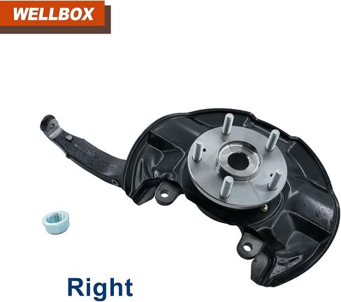 Steering Knuckles and Wheel Bearing Hub Assembly for 2008-2012 Honda Accord, for 2009-2013 Acura TSX, Front Left Drive Side -OE# 698-447, 44600TA0A00 in Saudi Arabia