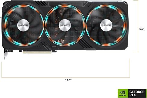 GIGABYTE AORUS GeForce RTX 5080 Master 16G Graphics Card, WINDFORCE Cooling System, 16GB 256-bit GDDR7, GV-N5080AORUS M-16GD Video Card in Saudi Arabia
