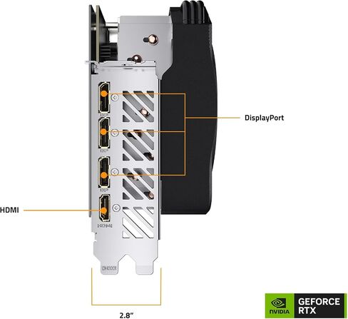 GIGABYTE AORUS GeForce RTX 5080 Master 16G Graphics Card, WINDFORCE Cooling System, 16GB 256-bit GDDR7, GV-N5080AORUS M-16GD Video Card in Saudi Arabia