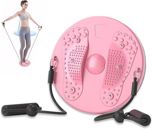 Waist Sculptor Twister Disc Board Twisting Exercise Machine, Lovely Core Ab Twist Plate Fitness Tool for Women in Saudi Arabia