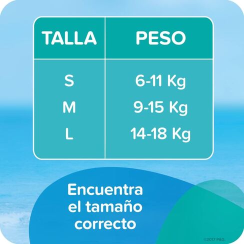 Pampers Splashers Size 4-5 9-15 kg Disposable Swim Diapers for Optimal Protection in Water, 11 Pieces in Kuwait