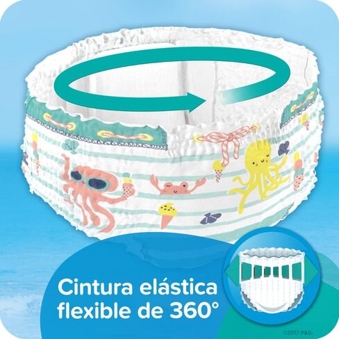 Pampers Splashers Size 4-5 9-15 kg Disposable Swim Diapers for Optimal Protection in Water, 11 Pieces in Kuwait
