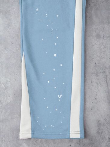 صبي y2k الساق الواسعة الساق الساقية خمر سراويل العرق العصرية العرق مرنة الخصر شارع الشارع مع جيوب in Kuwait