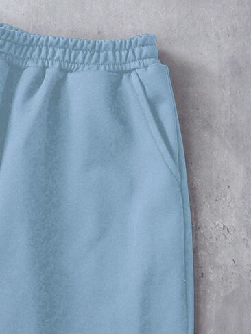 صبي y2k الساق الواسعة الساق الساقية خمر سراويل العرق العصرية العرق مرنة الخصر شارع الشارع مع جيوب in Kuwait