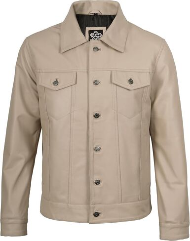 سترة جلدية للرجال من Decrum - سترات جلدية للرجال من جلد الخراف الحقيقي in Kuwait