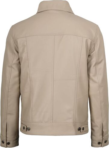 سترة جلدية للرجال من Decrum - سترات جلدية للرجال من جلد الخراف الحقيقي in Kuwait