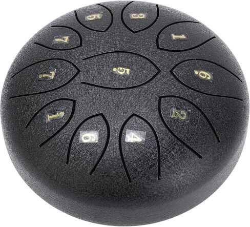 Acouto Steel Tongue for Outdoor Garden, 6-Inch 11 Tones Rain, Interactive and Aesthetic Percussion Instrument (Purple) in Saudi Arabia