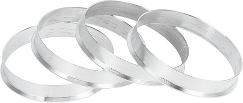 Hub Centric Rings, 57.1mm ID to 63.1mm OD Vehicle Wheel Hubrings Aluminum Alloy, 4 Pcs in Saudi Arabia