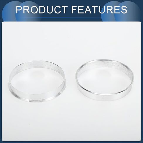 Hub Centric Rings, 57.1mm ID to 63.1mm OD Vehicle Wheel Hubrings Aluminum Alloy, 4 Pcs in Saudi Arabia
