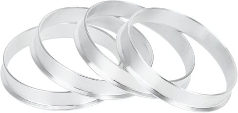 Hub Centric Rings, 57.1mm ID to 63.1mm OD Vehicle Wheel Hubrings Aluminum Alloy, 4 Pcs in Saudi Arabia