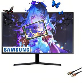Samsung 27 "CF391 Curved FHD 1080p LED شاشة LED ، انحناء أبيض - 1800R ، دقة HD 1920 × 1080 ، نسبة العرض إلى الارتفاع 16: 9 ، 4 مللي ثانية استجابة ، 3000: 1 نسبة التباين الثابت ، مدخلات VGA HDMI in Kuwait
