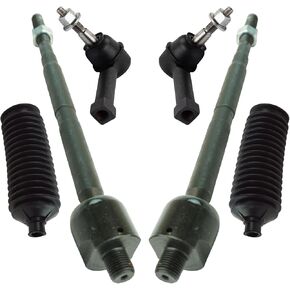 TRQ Front Touring Kit Drag Link Tie Tie Rod Rod Rod Teaching Sleeve Bar متوافق مع 1998-1999 Dodge Ram 2500 Ram 3500 in Kuwait
