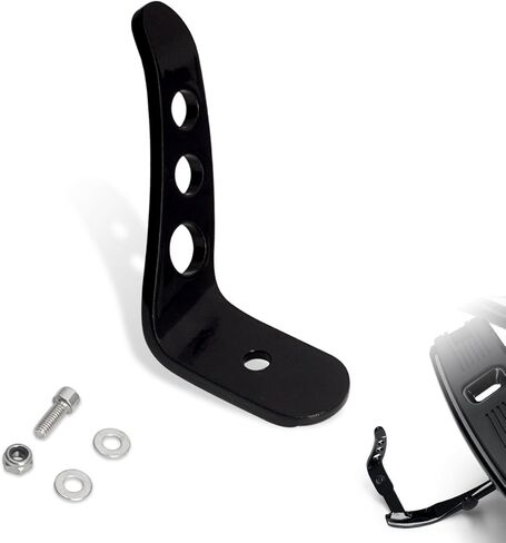 FOVPLUE For Jiffy Stand Extension,Kickstand Extension for Harley Touring models 1991-2025, for CVO Electra Glide Road Glide Road King Street Glide Revival FLH Ultra Limited Ultra Classic,Chrome in Saudi Arabia