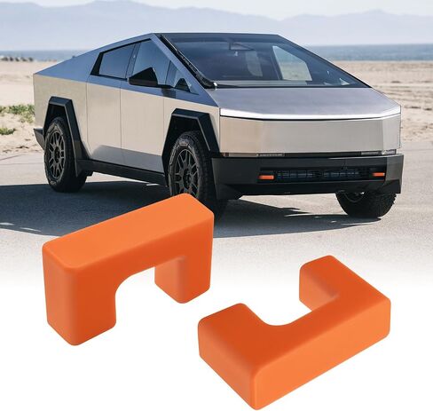 Tow Hook Covers Fit for Tesla Cybertruck 2024 2025, Hitch Cover Front Customized Car Tow Hooks Compatible with Tesla Cybertruck Accessories 2025 2024 (White) in Saudi Arabia