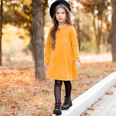 Girls Dress Boots Waterproof Combat Boots Lace Up Side Zipper Patent Ankle Booties for Toddler/Little Kid in Kuwait